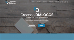 Desktop Screenshot of creandodialogos.com