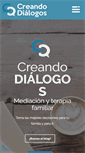 Mobile Screenshot of creandodialogos.com